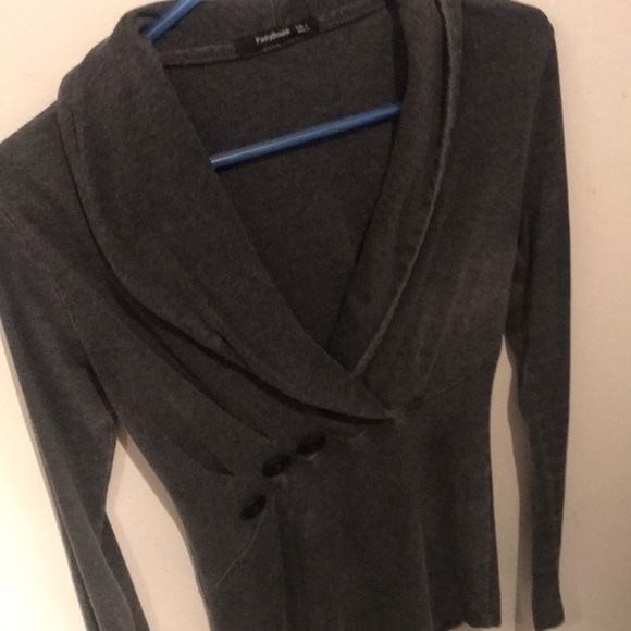 Beautiful stylish grey dress by Patty Boutik SZ Small - Picture 3 of 6